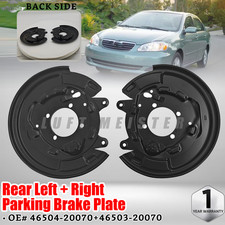 Left Right Parking Brake Plate Sub Assembly Fit Toyota Corolla Celica Matrix