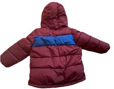 Old Navy Toddler Hooded Zip Front Puffer Jacket Size 2T Fleece Lined