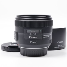 Canon EF 35mm f/2 IS USM Lens Top Mint  6434LJ