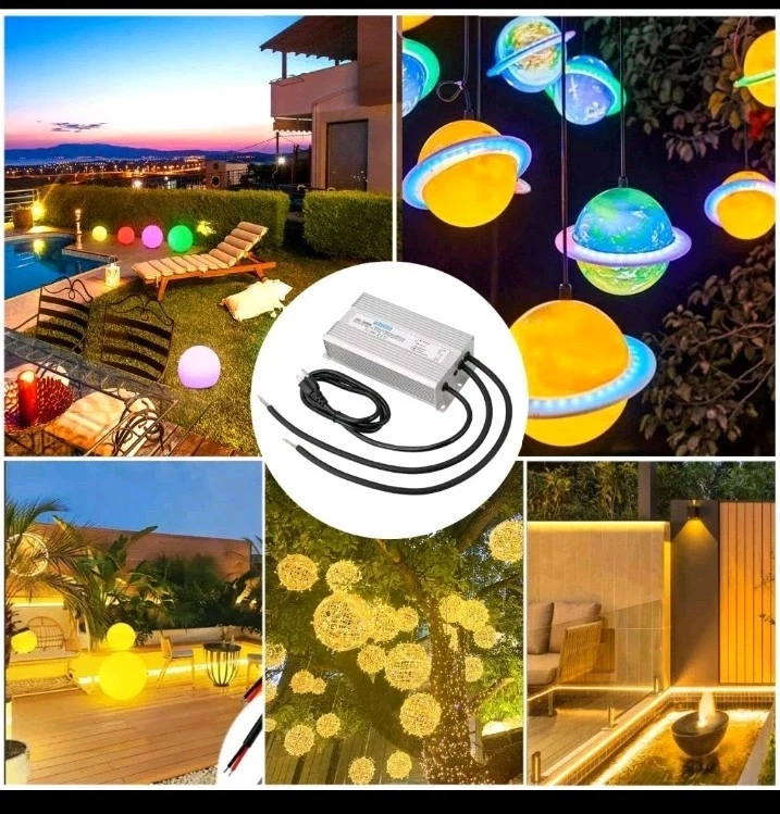 LED Driver 24V800W Waterproof Power Supply 90-130V to 24V33.3A AC to DC Conve... - Image 4 of 4