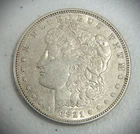 1921-D Morgan Silver Dollar - EXTREMELY FINE CONDITION, #1170
