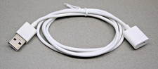 TechMatte Apple Pencil Male to Female Flexible Charging Cable 3 Feet, White 