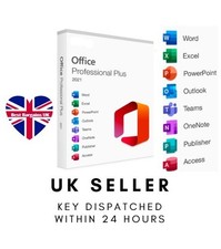 Office Pro Plus 2021 | Lifetime | One Time Purchase | UK