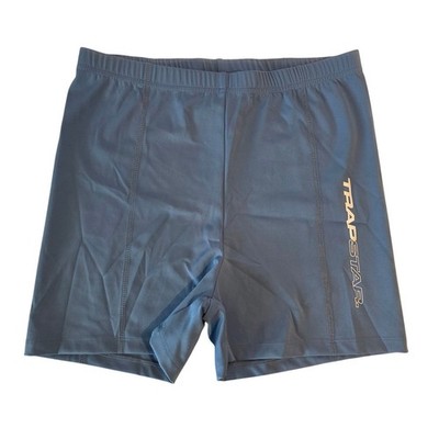 Trapstar London Grey Blue Hyperdrive Compression Shorts Large