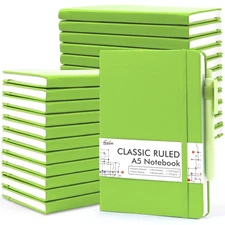 24 Pack Journal Notebook Bulk for Work, Business Notebook Hardcover Lined Wri...