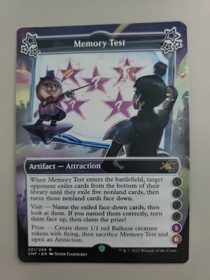 MTG Memory Test (5-6) Unfinity Regular Rare