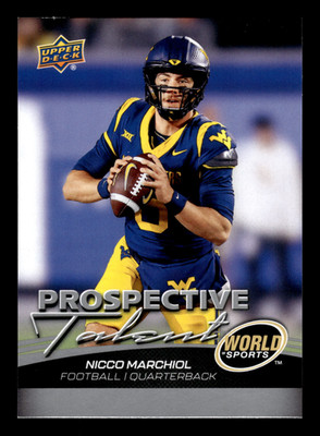 2026 Upper Deck World of Sports Volume 2 #385 Nicco Marchiol PT - NM-MT