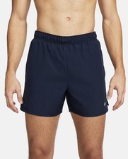 Nike Challenger Men's 5" Navy Brief-Lined Running Shorts DV9363-451 -Size XL