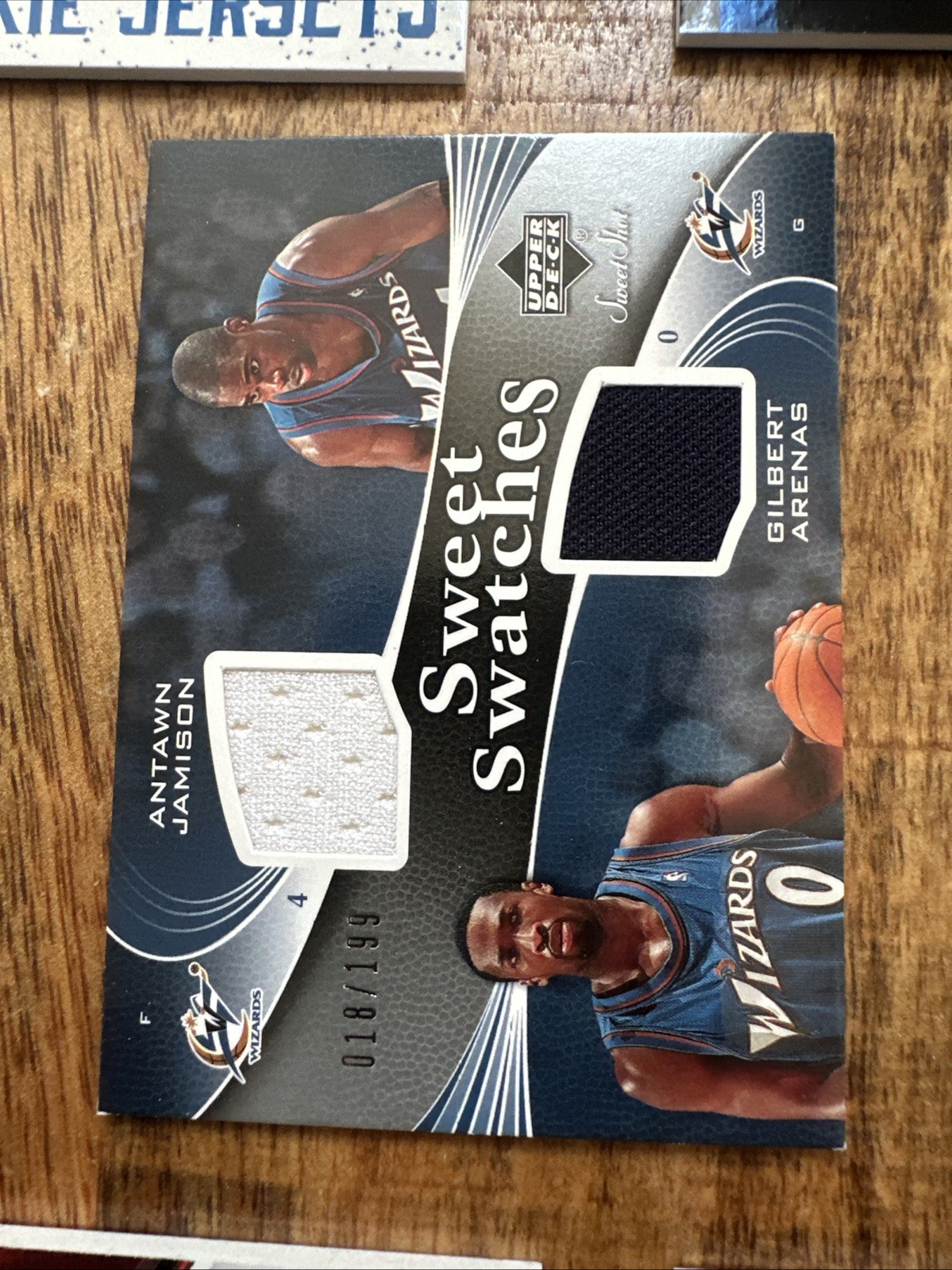 8 Card Basketball Game/Player Worn Jersey Cards Wall Arenas Jameson /49 /99 view 6