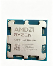 AMD Ryzen 7 9800X3D AM5 8 Core 16 Thread 3D V  Cache Gaming Desktop CPU