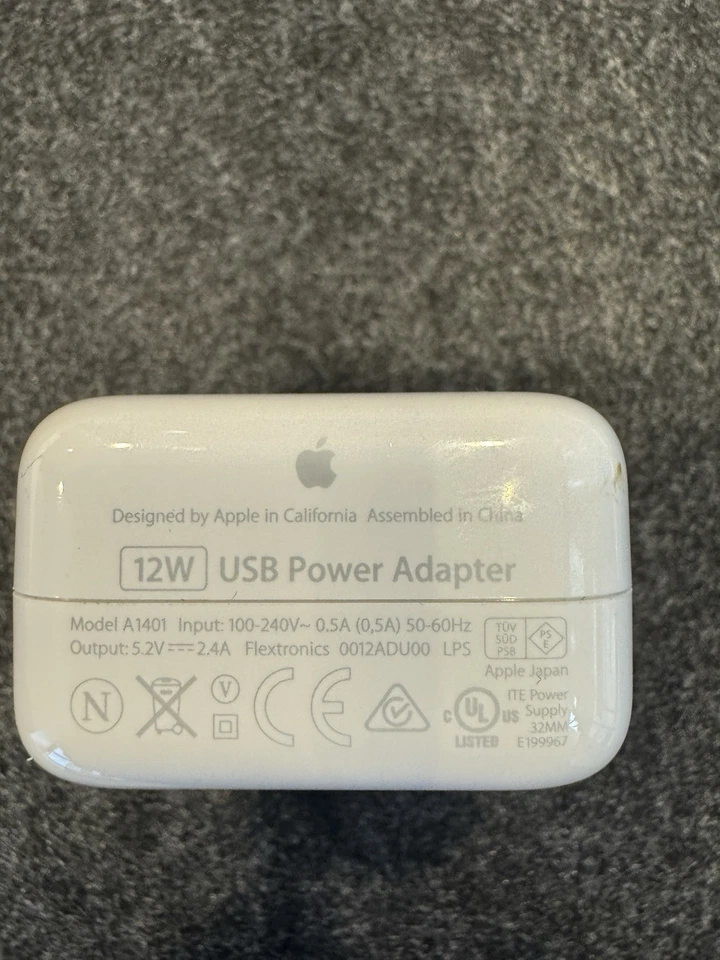 11x原装苹果12W USB电源适配器+12x苹果Lightning USB线缆 — 第 2/4 张图片