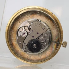 GROSSEX FHF ST 96-4 SWISS 17j DRESS POCKET WATCH 42.3mm RUNS (LI)