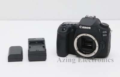 Canon EOS 90D 32.5MP Digital Camera - Black (Body Only)