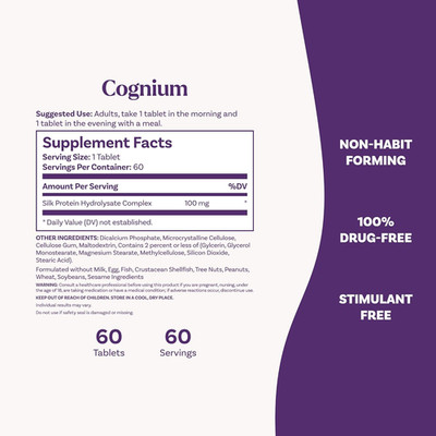 Cognium Memory, Brain Health Supplements for Adults, Brain Memory Supplements...