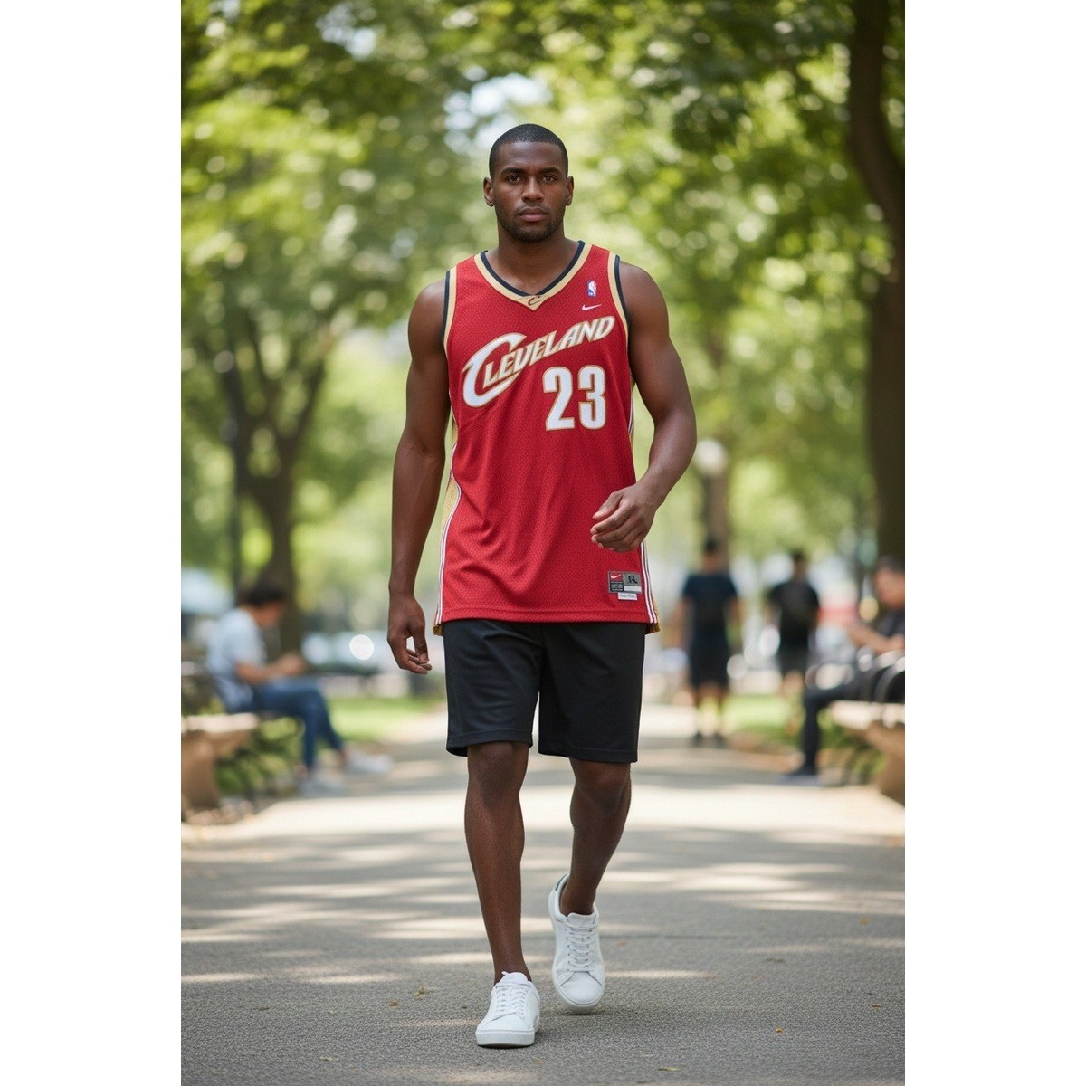 2003 Nike LeBron James Cleveland Cavaliers #23 NBA Rookie Swingman