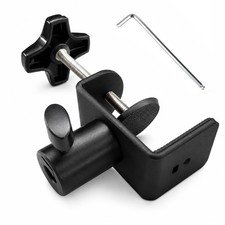 Heavy Duty Metal Desk Clamp for Mic Boom Arm 12mm 2-Way Mount