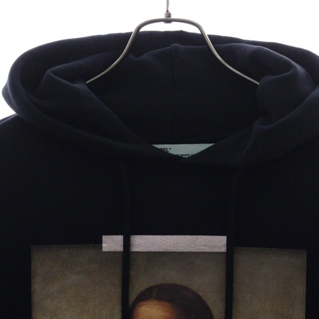 OFF WHITE OFF WHITE 18SS MONA LISA PULLOVER FELPA CON CAPPUCCIO OMBB029S18003012 Usato28