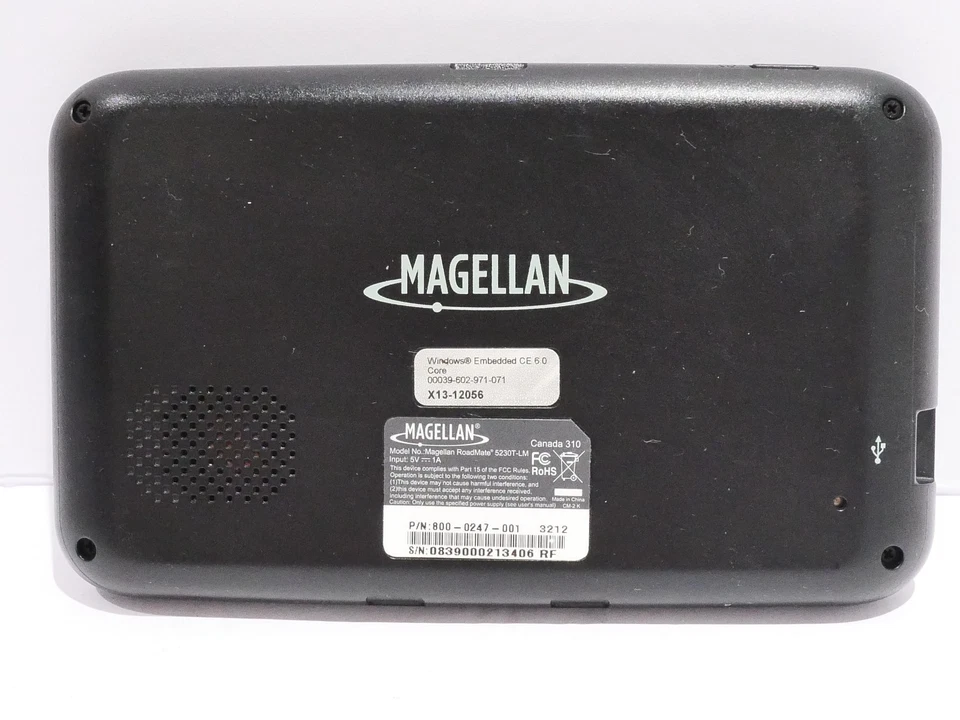 Magellan RoadMate 5230T-LM Car GPS System w/ Charger TESTED - Image 3 of 4