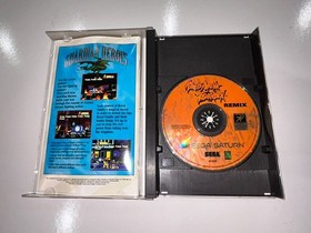 Battle Arena Toshinden Remix (Sega Saturn) Complete CIB w/Registration Card Exc!