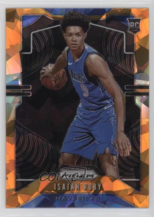 2019-20 Panini Prizm Rookie Orange Ice Prizm Isaiah Roby #283 0cv