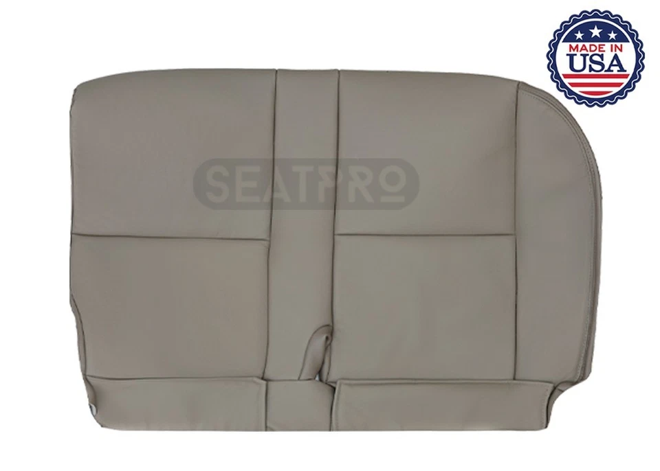 Cubierta de asiento trasero de cuero sintético tostado para Toyota Tundra 2000 2001 2002 2003 2004 Foto 3 de 4