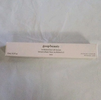 Goop Beauty 3 x Retinol Eye Serum Fine Lines and Wrinkles Treatment New
