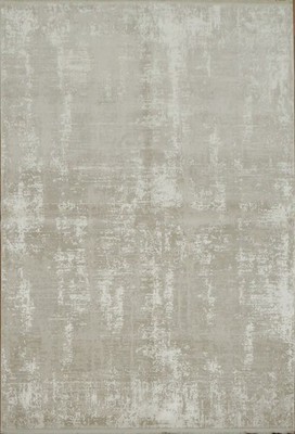 Beige Rug for Contemporary Living Spaces 5x8 Ft Abstract Oriental Turkish Carpet