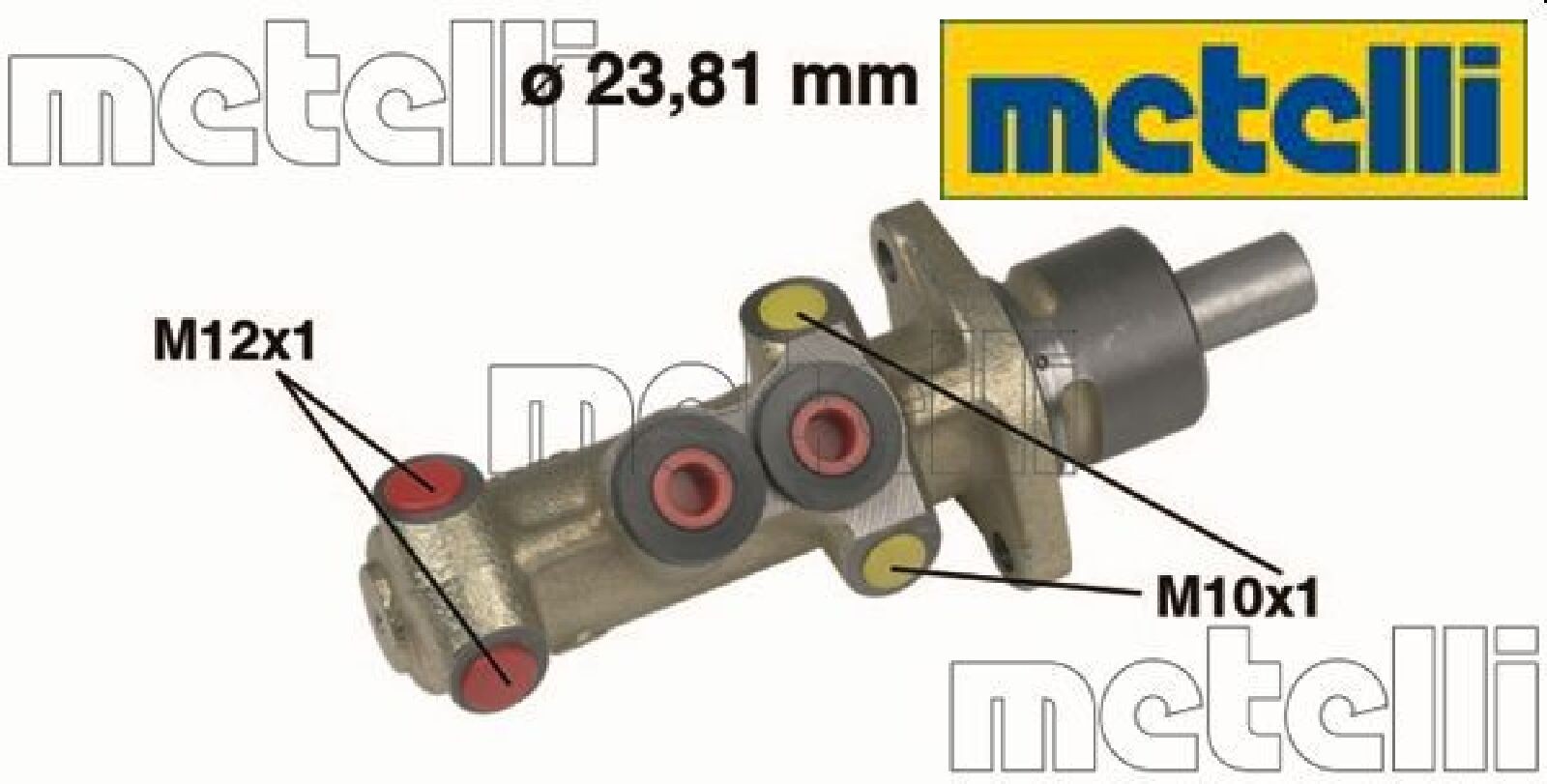 metelli 05-0223 Hauptbremszylinder Bremszylinder für Renault