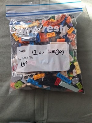 12 oz of Misc Legos Mixed Lot of Assorted Pieces (#4)