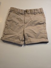 Vineyard Vines Girls Sz 6 Khacki Shorts Adjustable Waist Pockets Flat Front