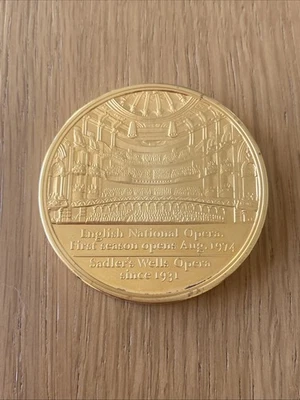 1974 English National Opera Medallion (Weight 66.93 grams) - Image 1 of 4