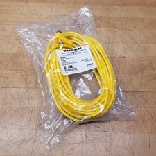 Turck WKC 8T-10-WSC 8T/S715 1807U Cordset, U-09454, 60VAC, 75VDC, 2A Max - NEW