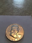 1953 d franklin half dollar au