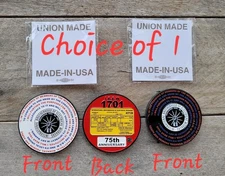IBEW Local 1701 75th Anniversary Challenge Coin Union Made **Can Not Lower Price