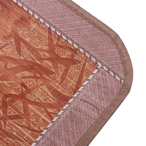 Portable Cool Summer Mat Double Sided Folding Bamboo Mat For Children 947 - Picture 6 of 12