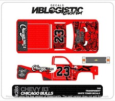 '83 CHEVY SILVERADO Custom WaterSlide Decal for hot wheels 1/64