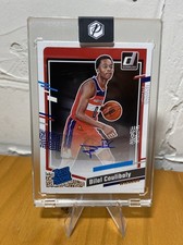 2023-24 Panini Donruss Bilal Coulibaly Rated Rookie RC Auto #272 Wizards