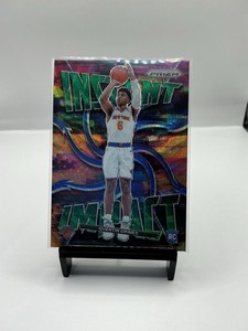 2021-22 Panini Prizm - Instant Impact Quentin Grimes #21 Green Wave Prizm (RC)