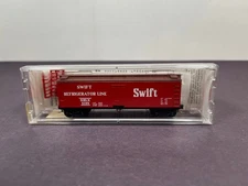 Micro Trains N Scale Wood Reefer SWIFT REFRIGERATOR LINE 49400 SRLX 5199