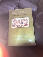 4th Edition Websters New World Dictionary Paperback Very Good Condition