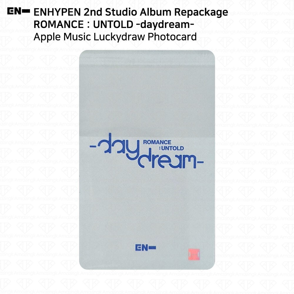 Enhypen Repackage ROMANCE:UNTOLD Daydream Apple Music Lucky
