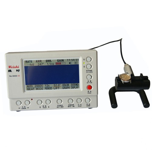 Uhr Timing Maschine Tester Werkzeuge Multifunktion Zeitmesser NR. 6000 Uhrenwerkzeug - Bild 4 von 12