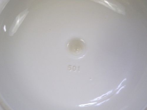 Vintage RARE Pfaltzgraff Terrace White Large Covered Canister 10" Tall 4 Qt E23 - Picture 8 of 9