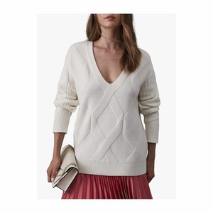 reiss cable knit jumper