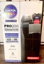 Top Fin PRO200 Pro Series Multi-Stage Canister Filter Wi-Fi Wireless Monitoring 