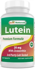 Best Naturals Lutein 20 mg with Zeaxanthin- 240 Tablets