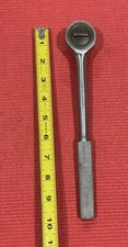 POWR KRAFT 84H4860 1/2 Drive Ratchet Round Head , Knurled Grip Made In Usa Rare