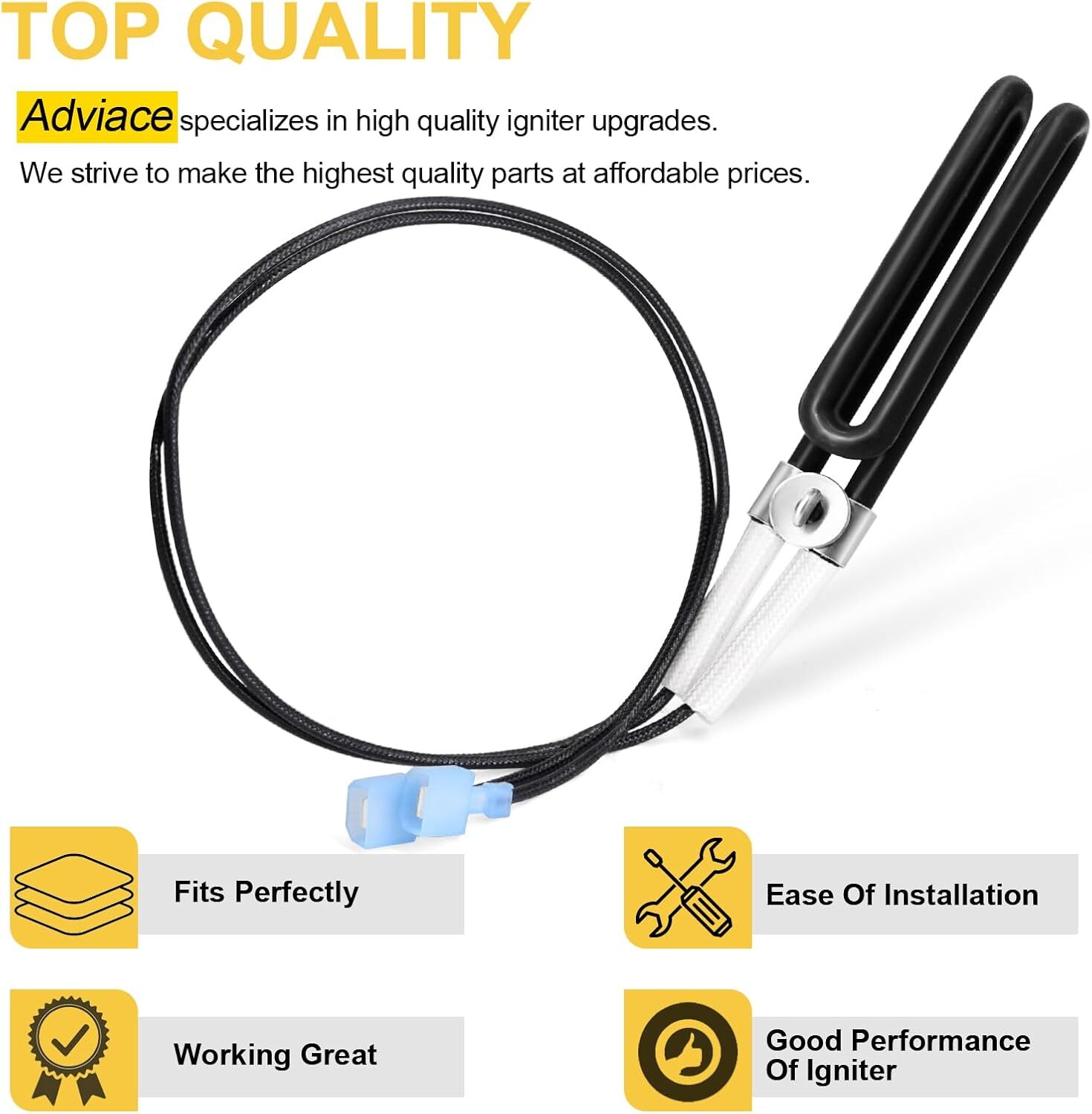 For QuadraFire & Heatilator EcoChoice 300 Watt Pellet Loop Igniter, SRV7000-647