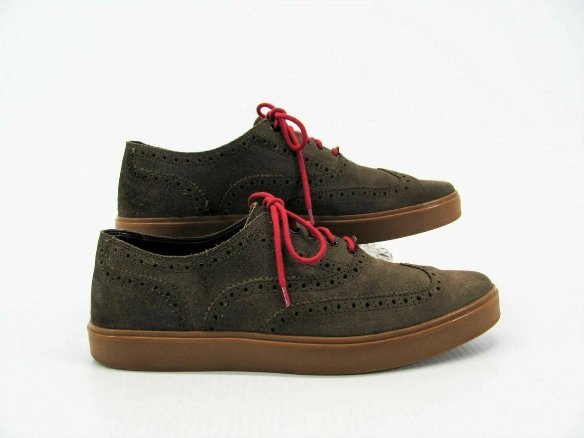 Cole Haan Bergen Wingtip Shoes Mens 12 M Brown Oxford Red Sole Lace Up Leather Cole Haan Original Grand Wingtip - C22793 - Chestnut Brown  main image 2