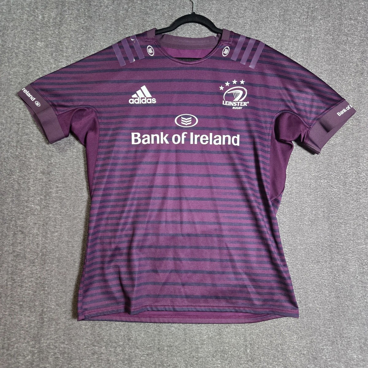 Adidas Munster Rugby Bank Of Ireland ユニ MUNSTER RUGBY CLUB Adidas Bank of Ireland Jersey, Men's Size